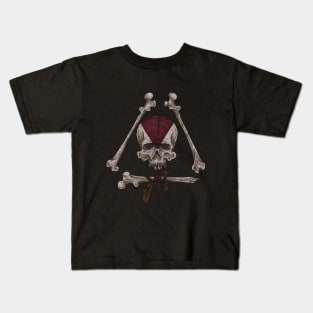 Tribal skull 1 Kids T-Shirt